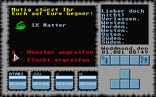 Bann von Doodebroode II - Drobar's Erben (Der) atari screenshot